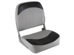 Wise Standard Low-Back Fishing Seat - Grey/Charcoal