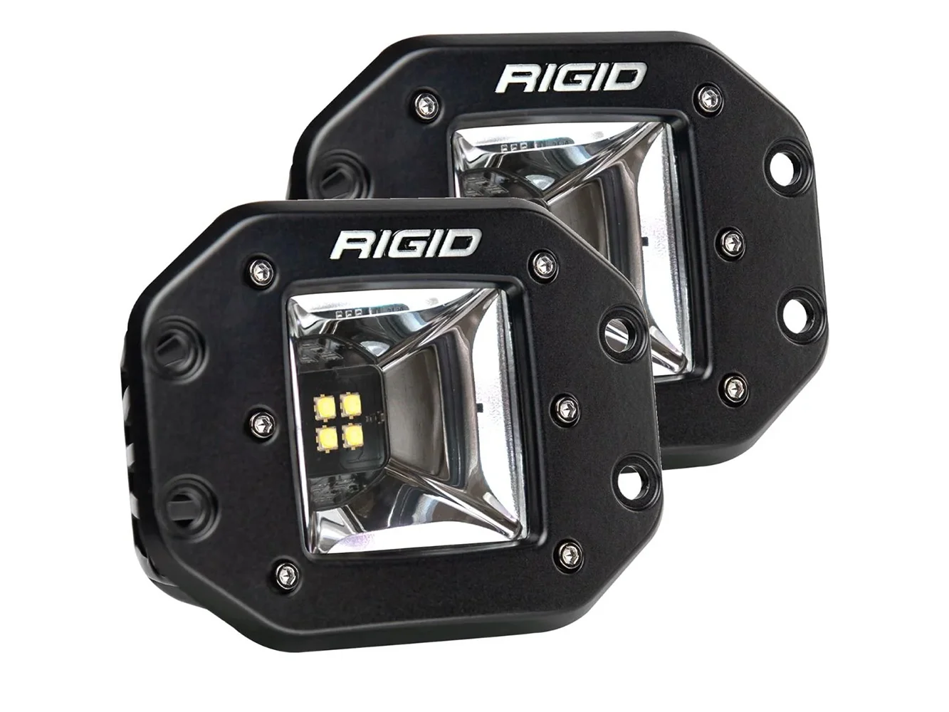 RIGID Industries Radiance Scene - RGBW - Flush Mount - Pair