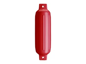 Polyform G-2 Twin Eye Fender 4.5" x 15.5" - Classic Red
