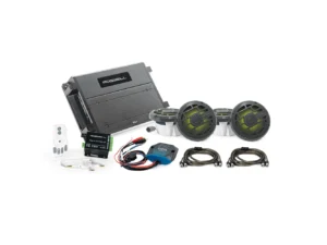 Roswell R 6.5" Marine Audio Package w/RGB Remote & Controller - Anthracite Grill