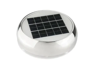 Marinco 3" Day/Night Solar Vent - Stainless Steel