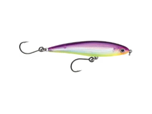 Rapala X-Rap® Twitchin’ Minnow 4" Purple Chartreuse