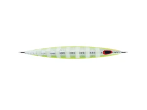 Williamson Kensaki 280 Jig - 7.25" - 9-7/8oz - UV Chartreuse Glow Zebra