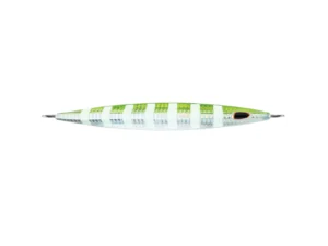 Williamson Kensaki 280 Jig - 7.25" - 9-7/8oz - UV Green Sardine Zebra