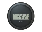 Veratron 52MM (2-1/16") ViewLine Hour Counter-Voltmeter - Black