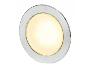Hella Marine Round Warm White EuroLED 95 Gen 2 LED Down Light - Stainless Steel Rim