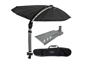 TACO ShadeFin Mini w/Black Fabric - Bag & Swivel Seat Mount Kit