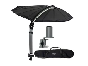 TACO ShadeFin Mini w/Black Fabric - Bag & Round Rail Mount Kit