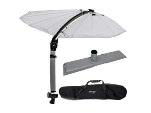 TACO ShadeFin Mini w/White Fabric - Bag & Kayak Mount Kit