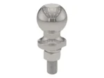 CURT 2" Trailer Ball - 3/4" x 2-1/8" Shank - 3,500 lb. - Stainless Steel