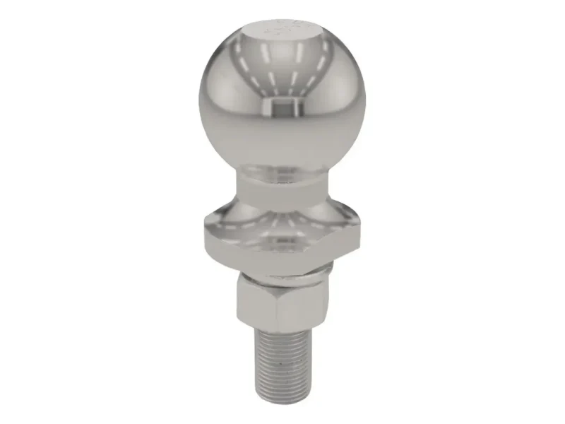 CURT 2" Trailer Ball - 3/4" x 2-1/8" Shank - 3,500 lb. - Stainless Steel