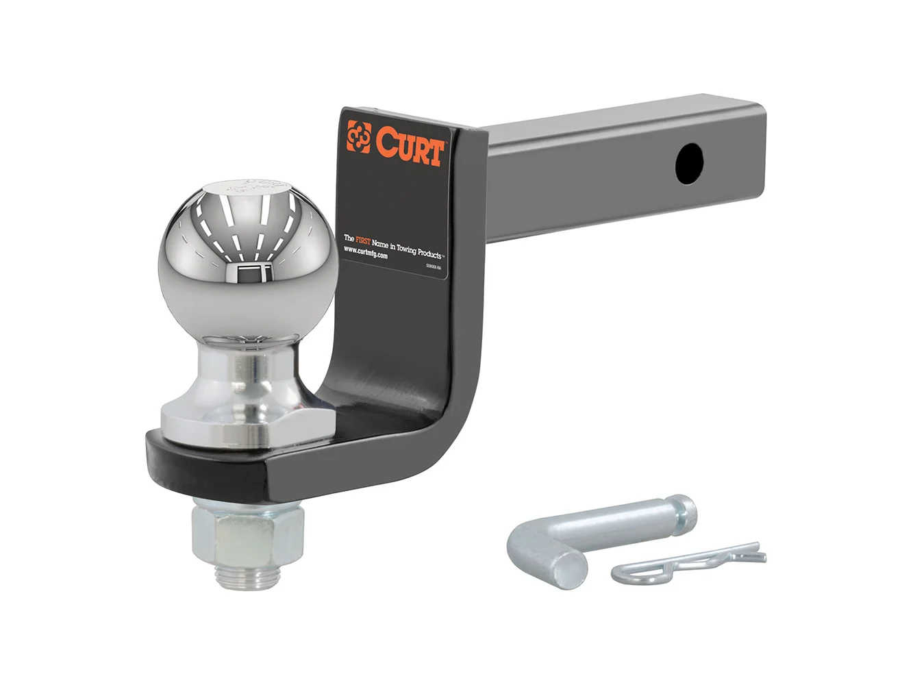 CURT Towing Starter Kit w/2" Ball - 1-1/4" Shank - 3-1/4" Drop - 3,500 lbs