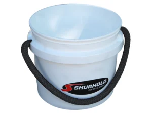Shurhold World's Best Rope Handle Bucket - 3.5 Gallon - White