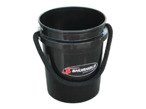 Shurhold World's Best Rope Handle Bucket - 5 Gallon - Black