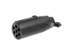CURT Electrical Adapter - 7 Way Round Vehicle to 4 Way Flat Trailer