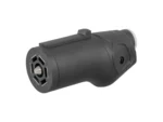 CURT Heavy-Duty 7-Way RV Blade Connector Plug - Trailer Side