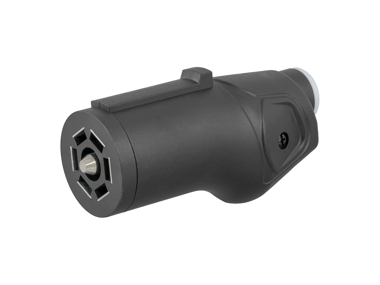CURT Heavy-Duty 7-Way RV Blade Connector Plug - Trailer Side