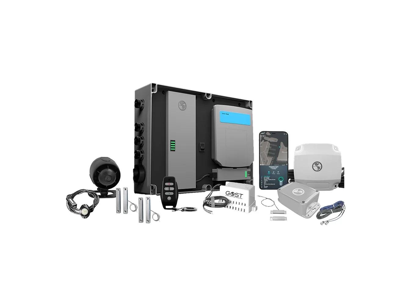 GOST NT-Evolution Security Hard Wired Package w/OB Cowling Sensor