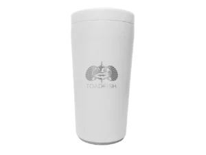 Toadfish Non-Tipping Can Cooler 2.0 - Universal Design - White