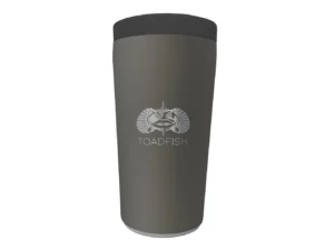 Toadfish Non-Tipping Can Cooler 2.0 - Universal Design - Graphite