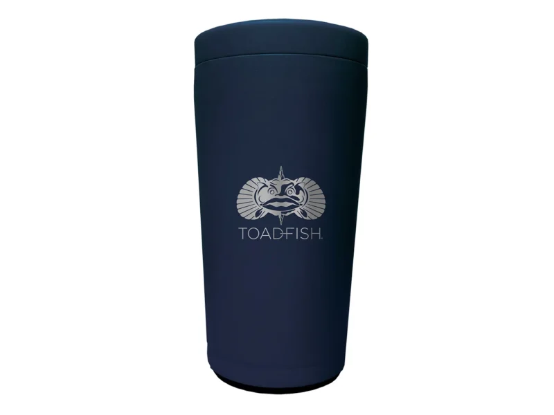 Toadfish Non-Tipping Can Cooler 2.0 - Universal Design - Navy