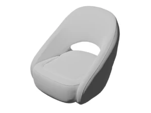 TACO Caladesi Smooth Bucket Seat - White