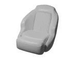 TACO Anclote Diamond Bucket Seat - White