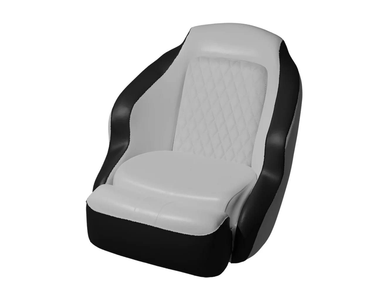TACO Anclote Diamond Bucket Seat - White/Black
