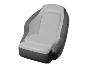 TACO Anclote Diamond Bucket Seat - White/Grey