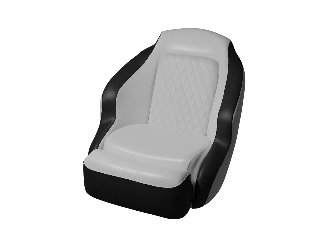 TACO Anclote Diamond Bucket Seat - Grey/Black