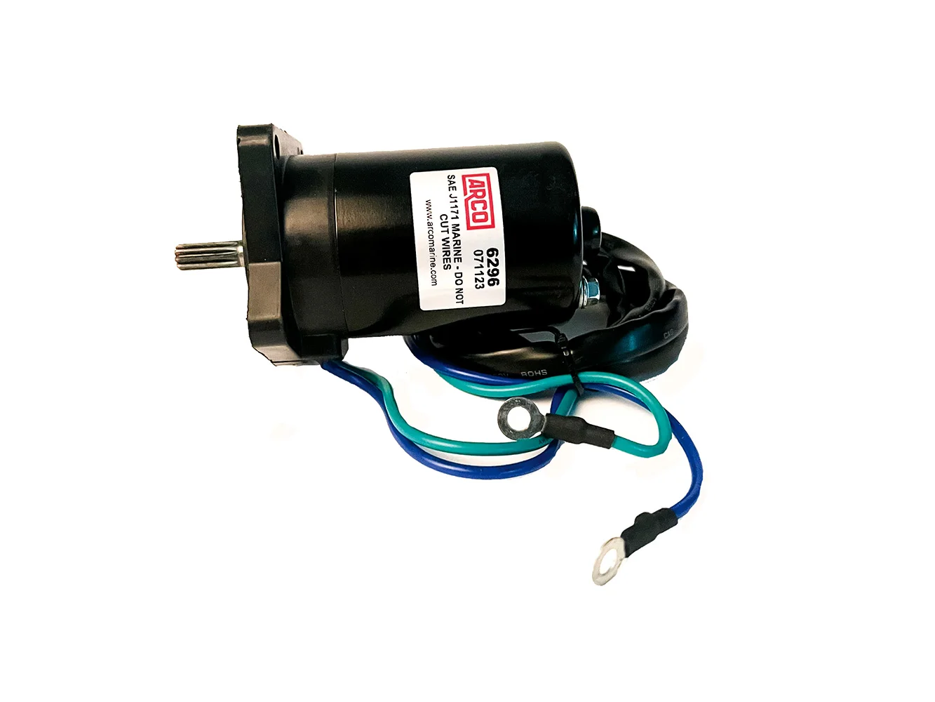 ARCO Marine Original Equipment Quality Replacement Yamaha Tilt Trim Motor - 2000-2019 T25 Series Engines