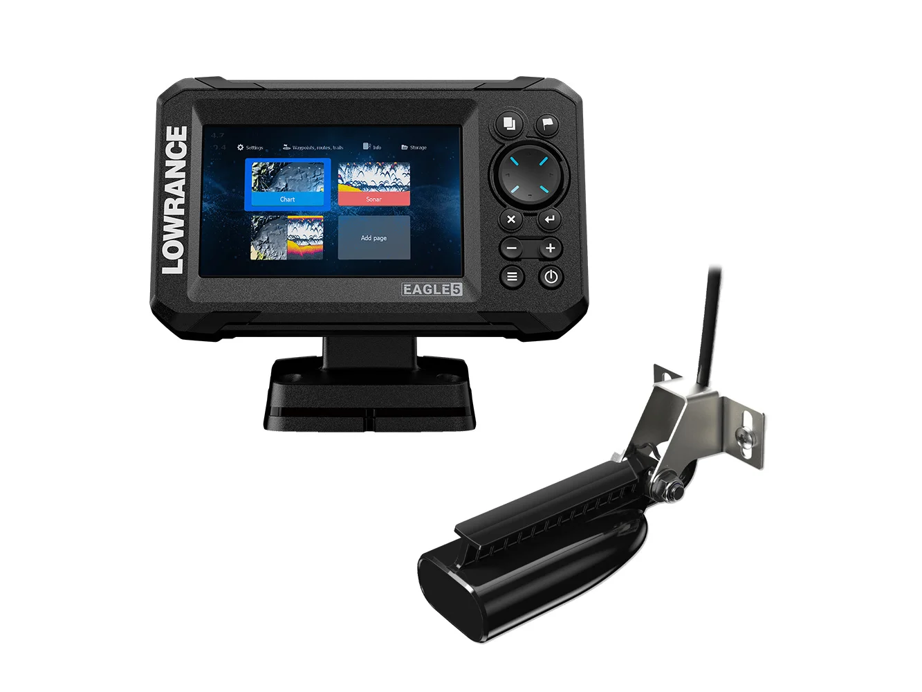 Lowrance Eagle 5 Combo w/SplitShot Transducer