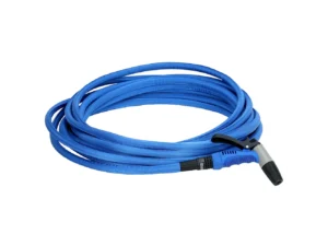 HoseCoil 50' Blue Flexible Hose Kit with Rubber Tip Nozzle