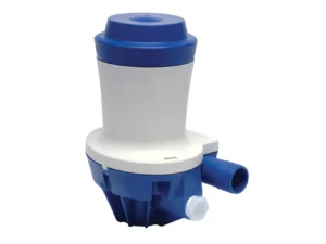 Shurflo by Pentair High Flow 1500 GPH Livewell Pump 24VDC, 4A, 1-1/8", Dual Port, Submersible
