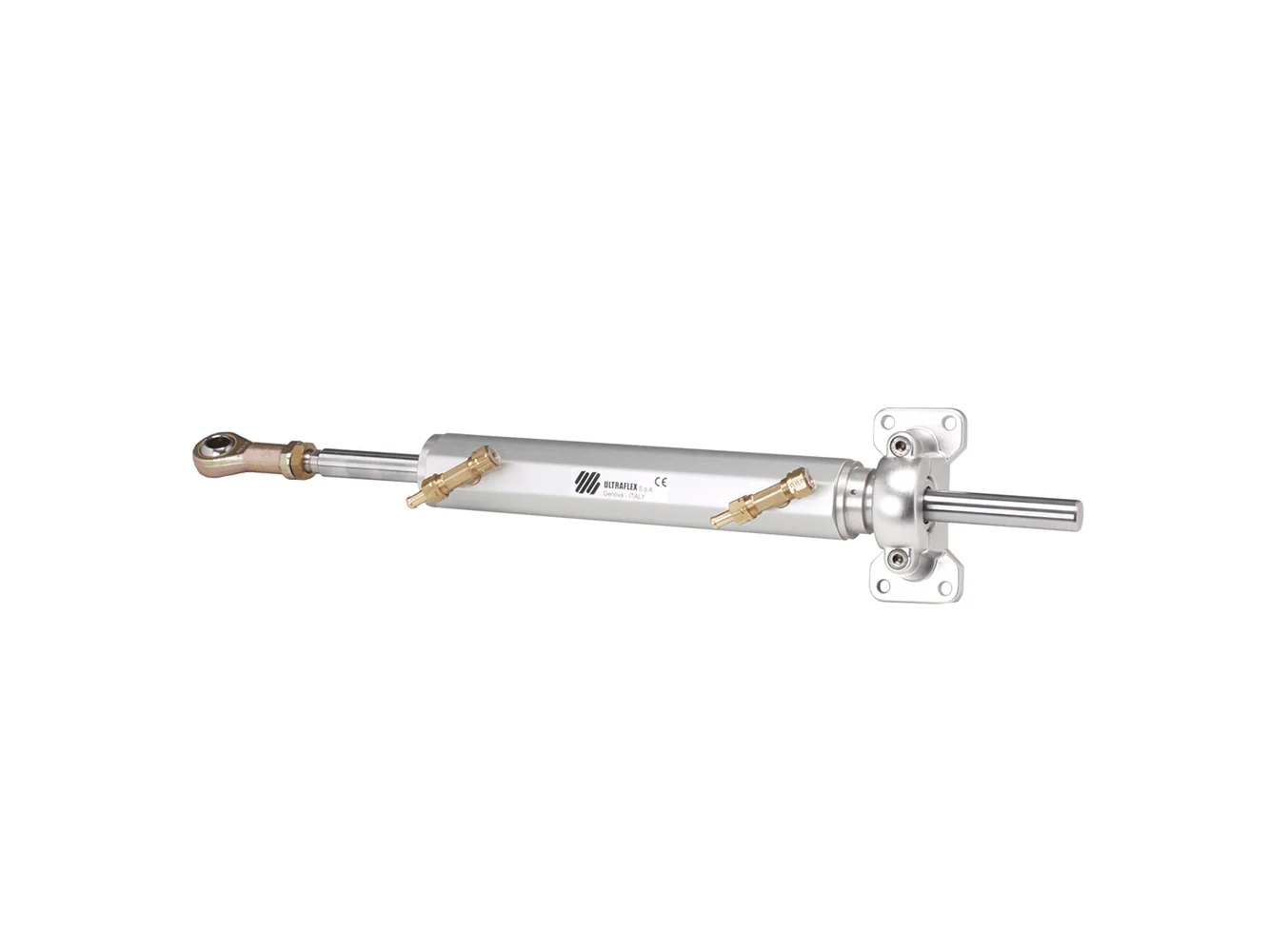 Uflex UC215-I Cylinder 215cc 9" Stroke Aluminum Uses KITOB SVS Hoses