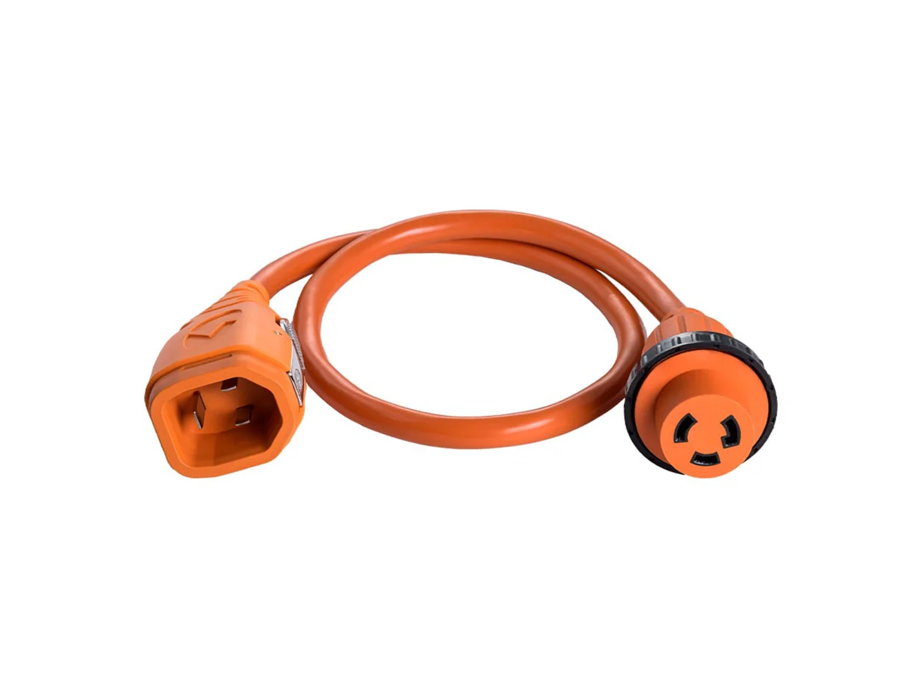 SmartPlug 30A Female Twist-Type Connector to 30A SmartPlug Male Connector