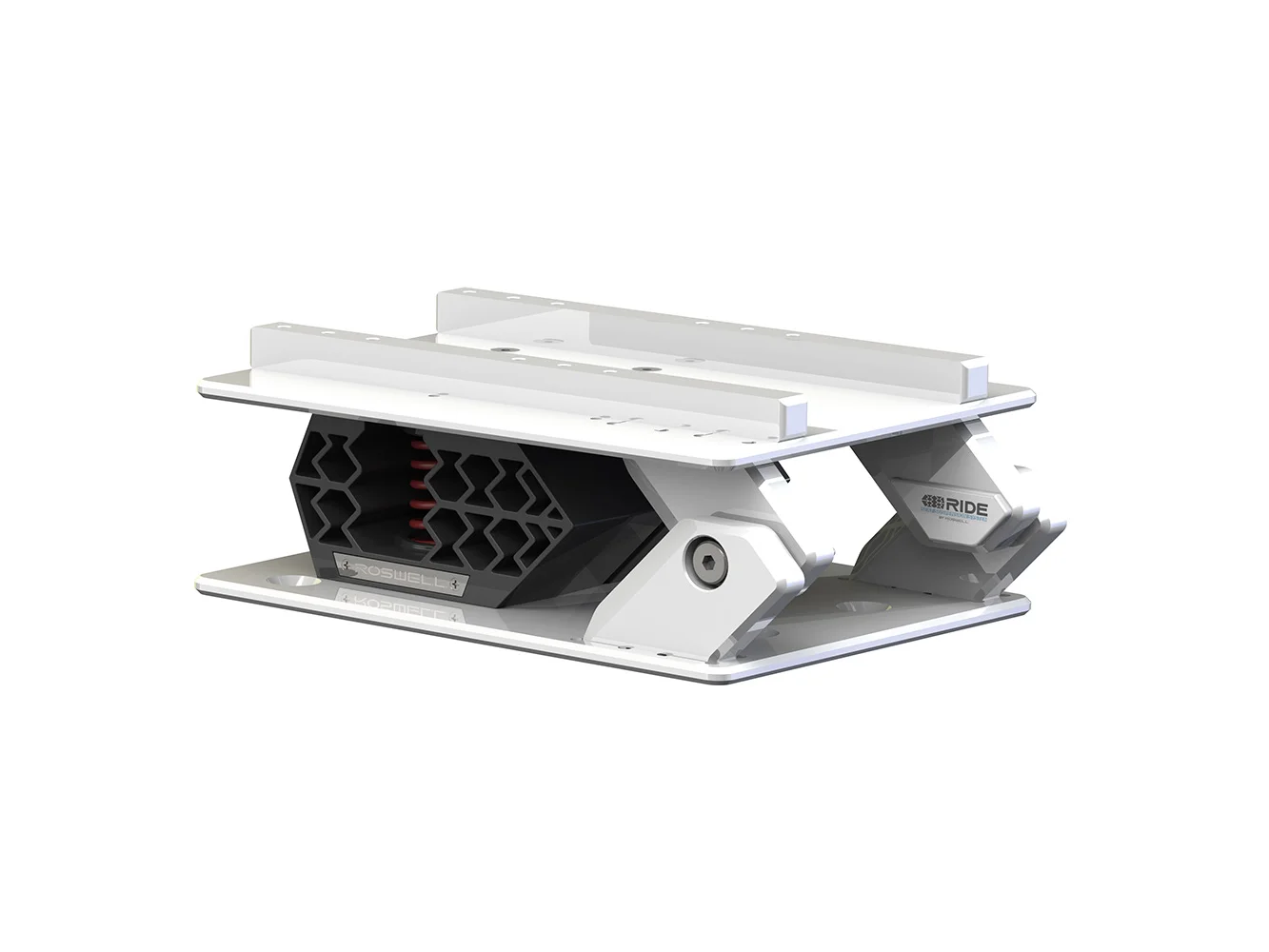 Roswell RIDE Seat Suspension System - White