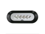 Scandvik Flush Mount Spreader Light - Black