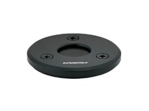 Scanstrut Black Anodized Aluminum Low-Profile Cable Seal f/Cables 9-14mm & Connectors Up to Ø21mm