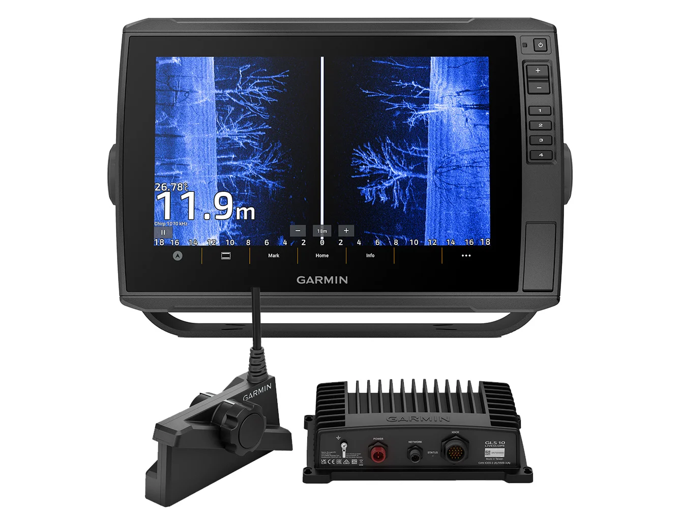 Garmin ECHOMAP™ Ultra 2 102sv Livescope LVS34 Bundle