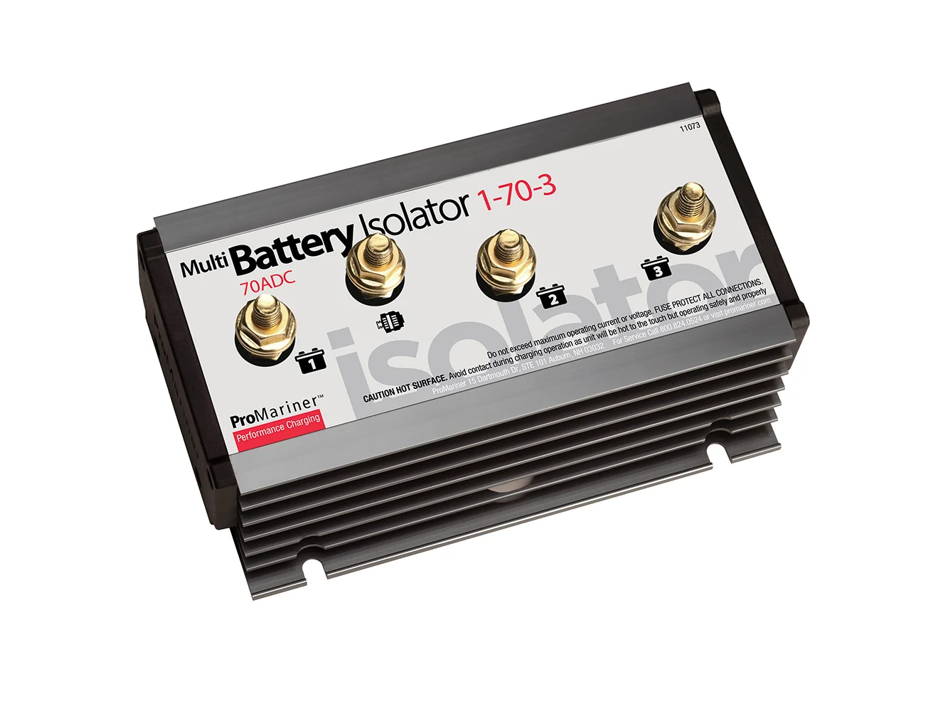ProMariner Battery Isolator - 1 Alternator - 3 Battery - 70 AMP