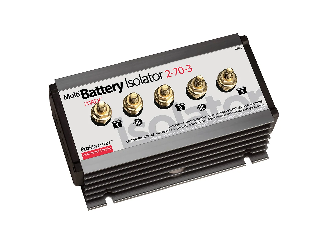 ProMariner Battery Isolator - 2 Alternator - 3 Battery - 70 AMP
