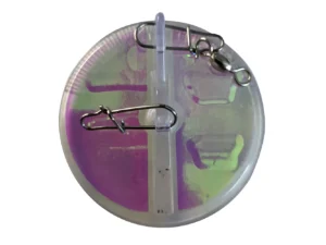Luhr-Jensen 2-1/4" Dipsy Diver - Clear/Clear Bottom Moon Jelly