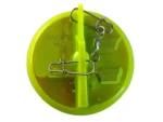 Luhr-Jensen 2-1/4" Dipsy Diver - Chartreuse/Silver Bottom Moon Jelly