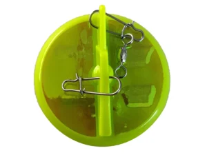 Luhr-Jensen 2-1/4" Dipsy Diver - Chartreuse/Silver Bottom Moon Jelly
