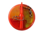Luhr-Jensen 2-1/4" Dipsy Diver - Fire/Silver Bottom Moon Jelly