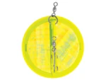 Luhr-Jensen 3-1/4" Dipsy Diver - Chartreuse/Silver Bottom Moon Jelly