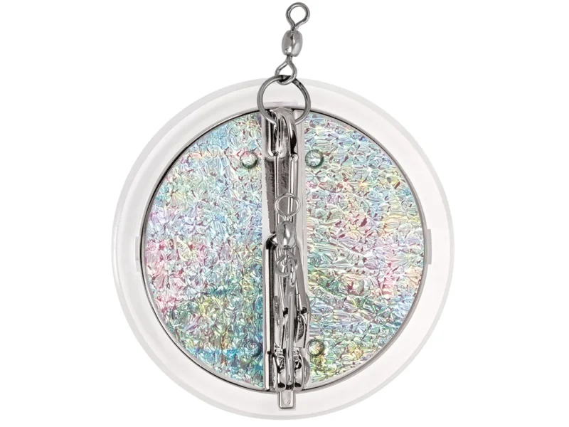 Luhr-Jensen 4-1/8" Dipsy Diver - Silver/Silver Bottom Crush