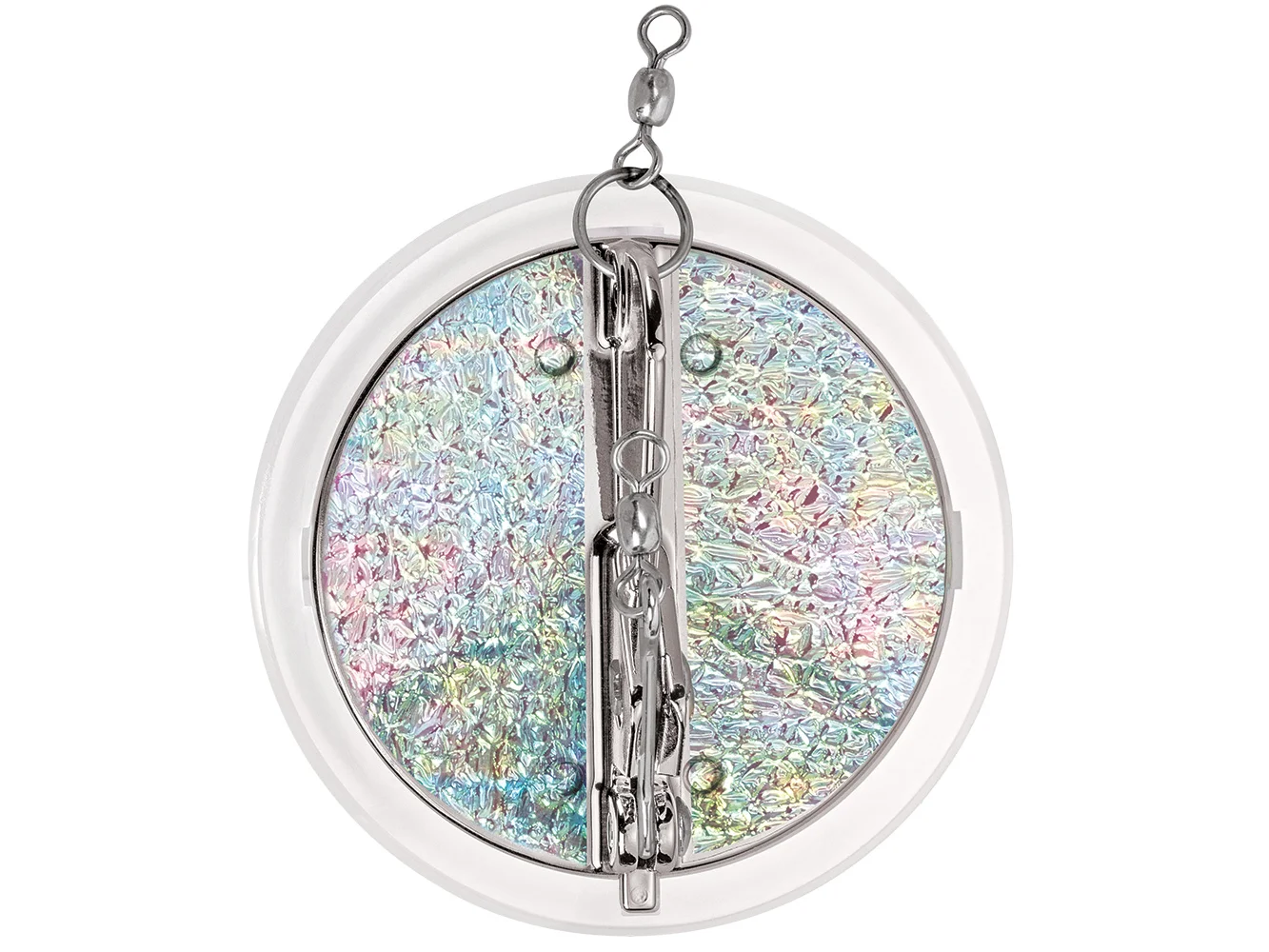 Luhr-Jensen 4-1/8" Dipsy Diver - Silver/Silver Bottom Crush