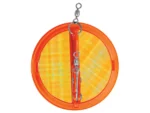 Luhr-Jensen 4-1/8" Dipsy Diver - Fire/Silver Bottom Moon Jelly